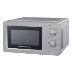 Hamilton Beach HB70T20S 20 Litres 700W Mnaual Control Silver Solo Microwave
