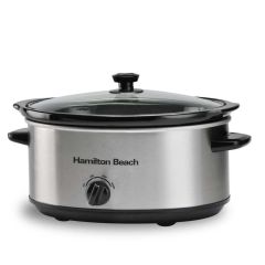 Hamilton Beach HBSC070B Slow Cooker - 6.5Litre