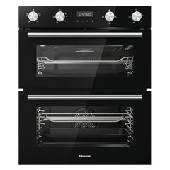 Hisense BID75211BGUK Built Under Black Electric Double Fan Oven