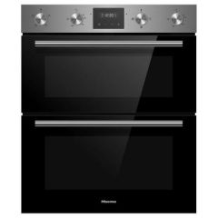Hisense BID75211XUK 59.4Cm Built Under Electric Double Oven - Stainless Steel
