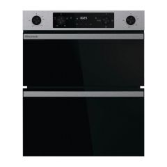 Hisense BUD714221CX 594Cm Built Under Electric Double Oven - Black + Stainless Stee