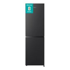 Hisense RB327N4BBE 55Cm 50/50 Total No Frost Fridge Freezer - Black Steel