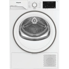Hotpoint CHD93MWWSUK 9KG - 60cm Heat Pump Tumble Dryer with PetHairCare
