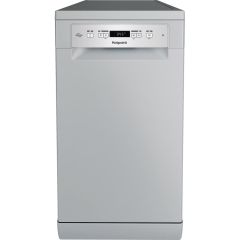 Hotpoint HP3FC10BS7A0SUK Slimline Dishwasher - Silver - C Rated