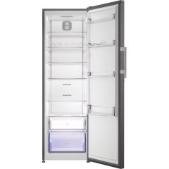 Hotpoint HPMLF6442XBR4UK Frost Free Tall Larder Fridge - Dark Inox