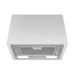 Hotpoint PCT64FLSS 53Cm Canopy Cooker Hood - Silver - C Rated