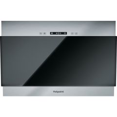Hotpoint PHVP64FALK 60Cm Chimney Hood - Touch Control - Black With Dishwashable Aluminium Grease Fil