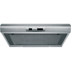 Hotpoint PSLMO65FLSX Intergrated 60Cm Traditional Cooker Hood Stainless Steel