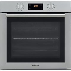 Hotpoint SAEU4544TCIX 59.5Cm Built In Electric Single Oven - Inox