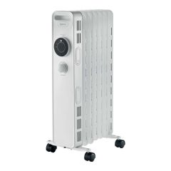 Igenix IG2615 1.5Kw Manual Oil Filled Radiator White