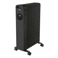 Igenix IG2621BK 2Kw Oil Filled Radiator Black