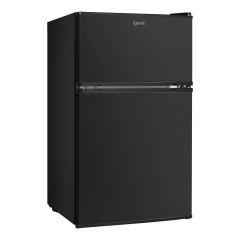 Igenix IG347FFB Under Counter Fridge Freezer, 96 Litre, Black