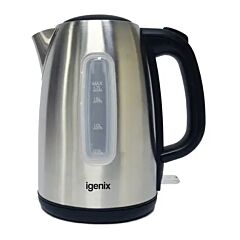 Igenix IG7731 1.7 Litre Jug Kettle Brushed Stainless Steel