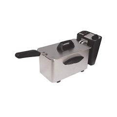Igenix IG8015 1.5 Litre Mini Fryer Brushed Stainless Steel