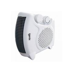 Igenix IG9010 2Kw Flat / Upright Fan Heater White