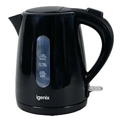 Igenix IGK01022B 1 Litre 2200W Jug Kettle Black