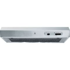 Indesit ISLK66LSX 60Cm Visor Hood Stainless Steel