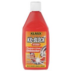 Kilrock CM0011 500ML DRAIN UNBLOCKER LIQUID