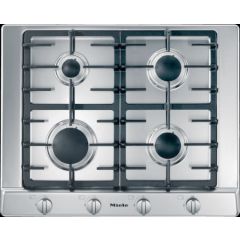 Miele KM2010SS 65Cm Wide 4 Burner Gas Hob - Stainless Steel