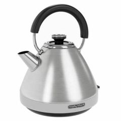 Morphy Richards 100130 1.5 Litres Venture Pyramid Rapid Boil Kettle - Brushed Stainless Steel