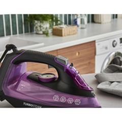 Morphy Richards 303140 Turbosteam 2800W Steam Iron - Purple