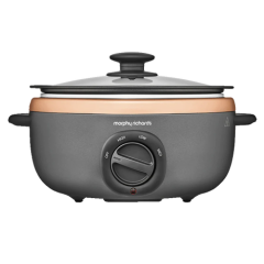 Morphy Richards 460016 3.5L Sear And Stew Slow Cooker - Grey