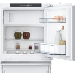 Neff KU2222FD0G Built Under Fridge With Freezer Section. 82 X 60Cm Flat Hinge