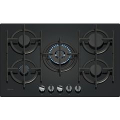 Neff T27PIQ4S0 75Cm 5 Burner Gas Hob, Black