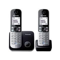 Panasonic KX-TG6812 Digtial Cordless Two Handsets Telephone