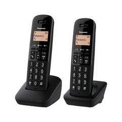 Panasonic KX-TGB612EB Twin Digital Cordless Phone Black No Answer Machine