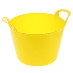 Qualtex JEGHP103YW 14L Flexi Tub Yellow