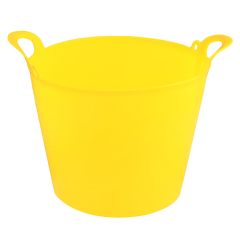 Qualtex JEGHP104YW 26L Flexi Tub Yellow