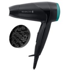 Remington D1500 2000W Travel Hairdryer With Compact Diffuser