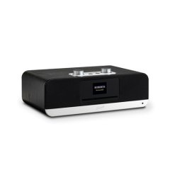 Roberts Radio Ltd BLUTUNE300B Dab/Fm/Cd Bluetooth Radio, Black Ash