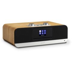 Roberts Radio Ltd BLUTUNE300C Dab/Fm/Cd Bluetooth Radio, Cherry Wood