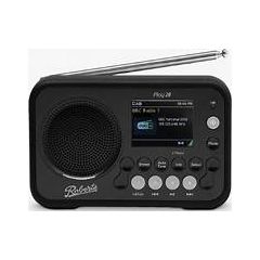Roberts Radio Ltd PLAY20BK Dab/Dab+/ FM RDS Digital Radio With TFT Colour Display, Bluetooth And Bui