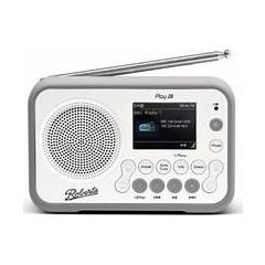 Roberts Radio Ltd PLAY20W Dab/Dab+/ FM RDS Digital Radio With TFT Colour Display, Bluetooth And Buil