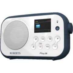 Roberts Radio Ltd PLAY30WB Dab/Dab+/ FM RDS Digital Radio With TFT Colour Display, Bluetooth And Bui