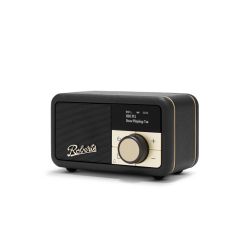 Roberts Radio Ltd REV-PETITE2BK 'Revival Petite2 Dab/Dab+/Fm RDS Bluetooth, Rechargable Battery, Ala