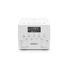 Roberts Radio Ltd SOUND 49W Dab+/Fm Bedside Radio W/ CD + Bluetooth. CD And USB Bookmark Stereo Whit
