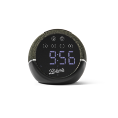Roberts Radio Ltd ZENBK Zen FM, Device Charging, Alarm Clock Radio, Black