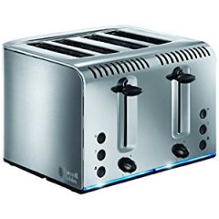 Russell Hobbs 20750 Buckingham 4 Slice Toaster Stainless Steel
