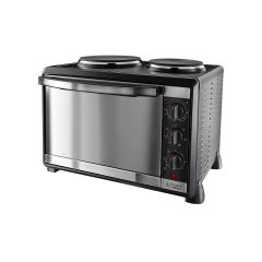 Russell Hobbs 22780 Table Top Oven With Hobs 30 Litre Internal Capacity Black