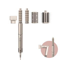 Shark HD436SLUK Flexstyle Air Styler + Hair Dryer For Straight + Wavy Hair - 4 Attachments - Stone