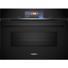 Siemens CM778GNB1B Built-In Combi Microwave - Black