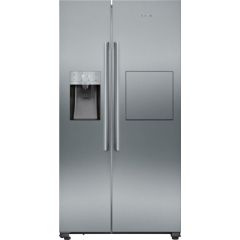 Siemens KA93GAIDP American Fridge Freezer, Stainless Steel, D Rated