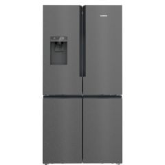 Siemens KF96DPXEA French Door Bottom Freezer, Multi Door, 183 X 90.5 Cm, Black Stainless Steel