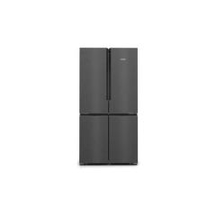Siemens KF96NAXEAG Freestanding American Fridge Freezer - Black Steel Doors - E Rated
