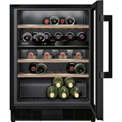 Siemens KU21WAHG0G Built-In Wine Cooler - Black - G Rated