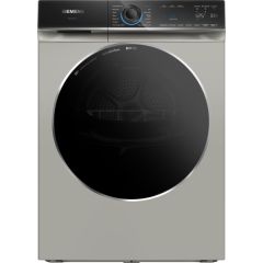 Siemens WR47B2CSGB Heat Pump Tumble Dryer, 9 Kg, Silver Inox